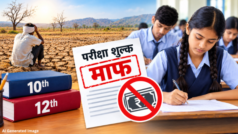 दुष्काळग्रस्त ३०५ तालुक्यांतील दहावी, बारावीच्या विद्यार्थ्यांचे परीक्षा शुल्क माफ