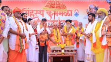 नाशिक-त्र्यंबकेश्वर सिंहस्थ कुंभमेळा; तपोवनात धर्मध्वज आणि भव्य ग्रामपरिक्रमेने धार्मिक पर्वाचा मंगलमय शुभारंभ