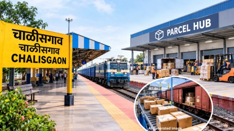 Jalgaon : चाळीसगाव रेल्वे स्थानकाचा होणार कायापालट! पार्सल हब म्हणून विकसित करण्याची रेल्वेची तयारी