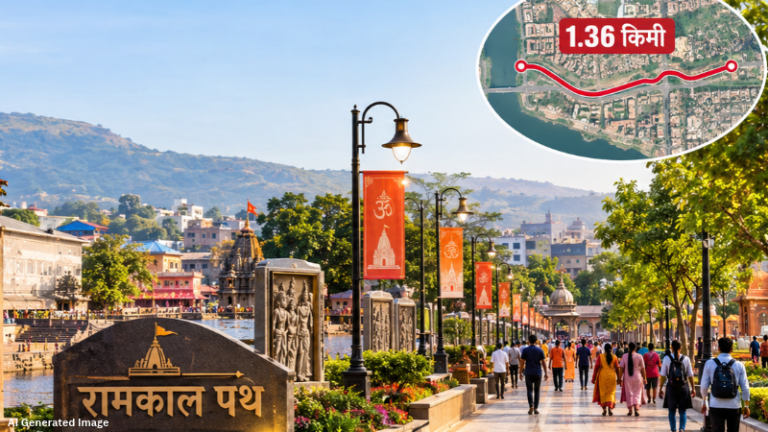 Nashik Kumbhmela : सिंहस्थ कुंभमेळ्यासाठी नाशिकमध्ये ‘रामकाल पथ’ आकाराला; 1.36 किमीच्या मार्गावर धार्मिक स्थळांचा वारसा जपणार